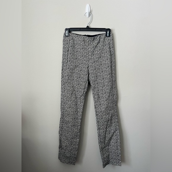SOLD Rag & Bone Simone Slim Ankle Pant White Leopard Print 2 - Picture 5 of 8